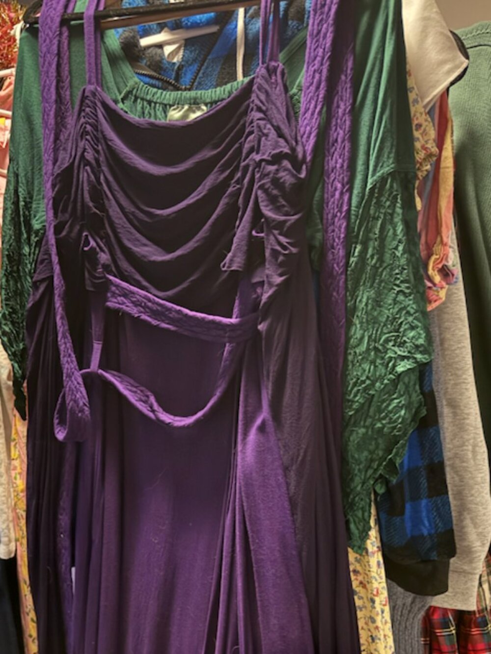 Holy Clothing Purple dress size Petite XL/1X